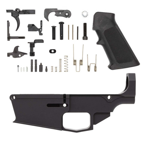 .308 80% Lower and LR-308/AR-10 Lower Parts Kit (w/ Hammer and Trigger) | Polymer80