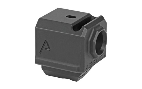 Agency Arms Gen3 Compensator for Glock 17/19/34 – 1/2×28 RH | Polymer80