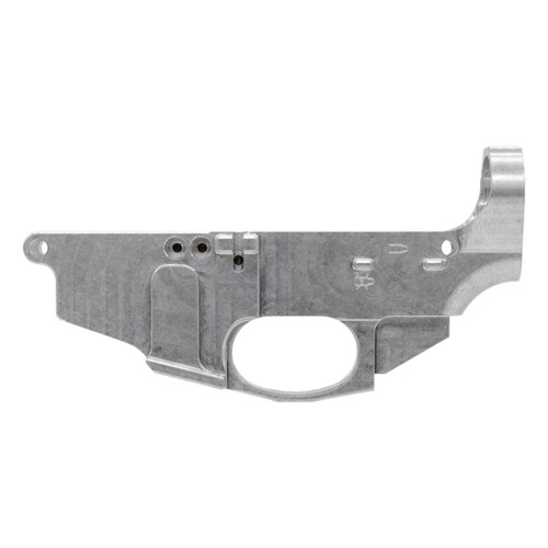 AR9 80% Lower Fire/Safe Marked – 9mm – Billet Raw | Polymer80