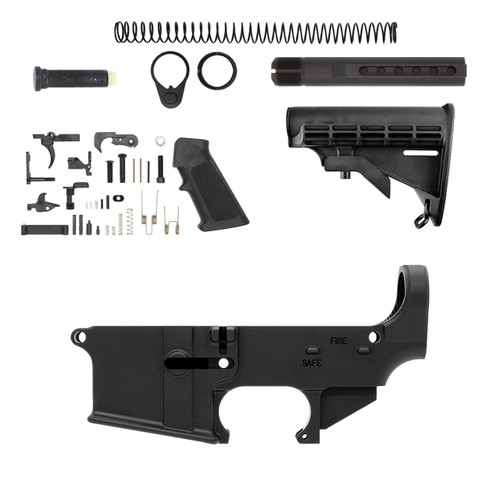 Forged Fire/Safe Marked 80% Lower Assembly | Polymer80