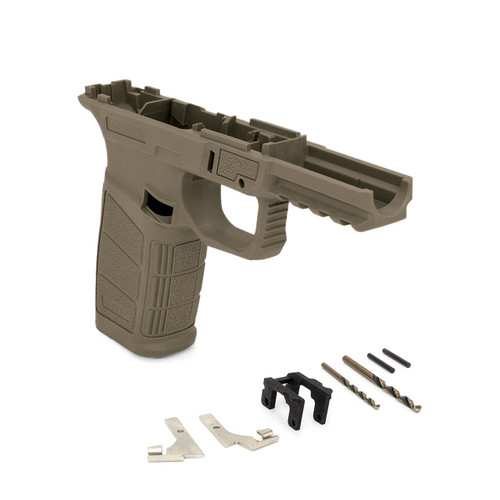 Geisler Defence Glock® 19x Compatible 80% Frame (Gen 2) – FDE | Polymer80