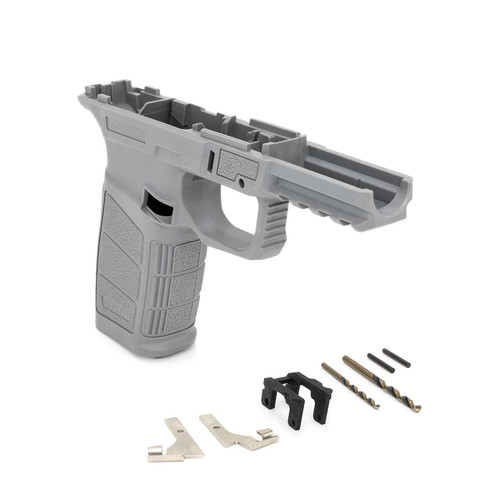 Geisler Defence Glock® 19x Compatible 80% Frame (Gen 2) – Grey | Polymer80