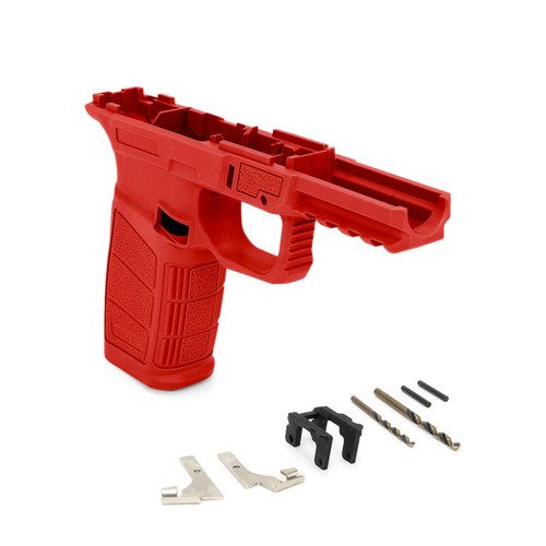 Geisler Defence Glock® 19x Compatible 80% Frame (Gen 2) – Red | Polymer80