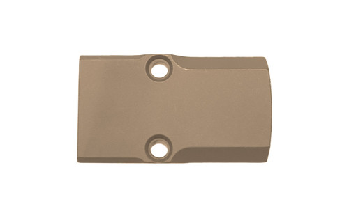 Glock® 17 & 19 Compatible RMR Cover Plate – FDE | Polymer80