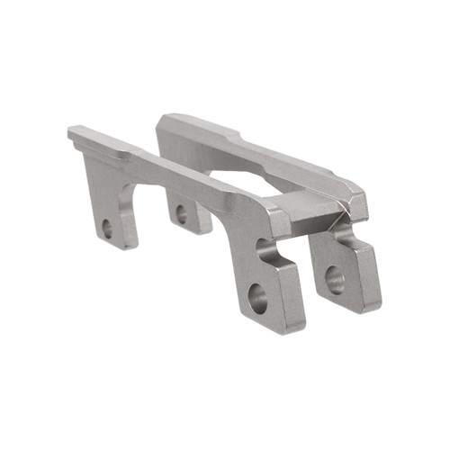 ROOK Tactical Front Locking Block Upgrade for Polymer80 PF940V2 & PF45 Frames – Stainless Steel | Polymer80