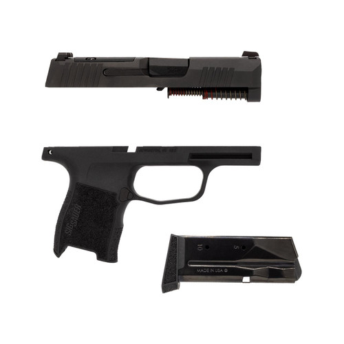 SIG SAUER P365 Caliber X-Change Kit – 380 ACP, SIGLITE Night Sights, 10 Round Magazine | Polymer80